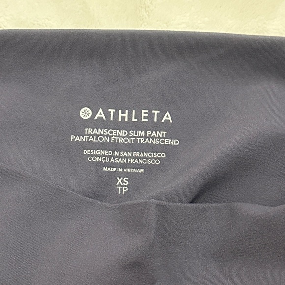Athleta Transcend Slim Pant in Dark Gray - Picture 2 of 4